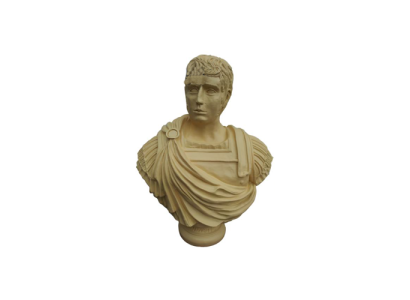 Büste Julius Caesar Figur Statue Skulptur 72 cm Figuren Statuen Skulpturen R3