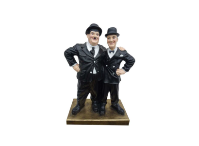 Deko Figur Statue Skulptur 50 cm Figuren Statuen Skulpturen Dick und Doof Neu