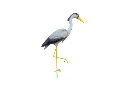 Deko abstrakte moderne Skulptur Vogel Reiher Dekoration Skulpturen Statuen 88 cm