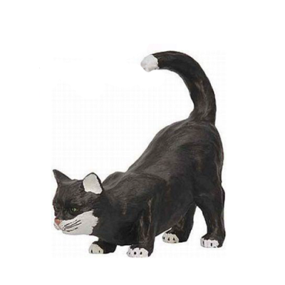 Katzen 40cm Figur Statue Garten Dekoration Skulptur Deko Skulpturen