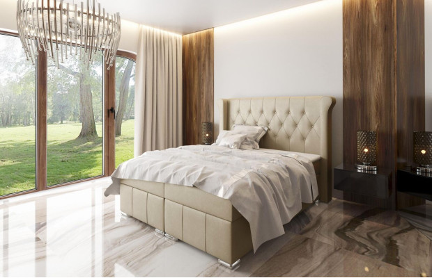 Chesterfield Bett + Bettkasten Boxspring Betten Schlafzimmer Hotel Alle Größen !