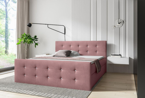 Boxspring Betten Hotel Möbel Bett Schlafzimmer Einrichtung big 200x200 Doppel