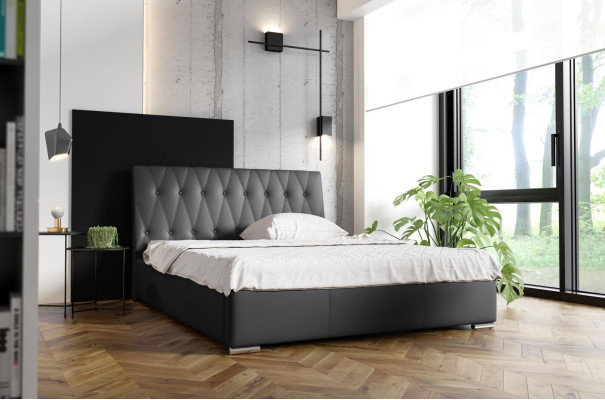 Doppelbett Bettrahmen Ehebett Bettgestell Bett Polsterbett Betten Polyester Neu