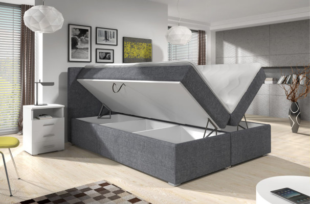 Polsterbett Betten Bett Polster Boxspringbett Design Hotel Doppel Luxus Design
