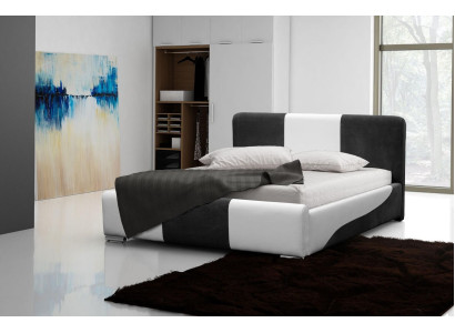 Bett Bettrahmen Schlafzimmer Design Doppel Hotel Modern Stoff 160x200 Betten Neu