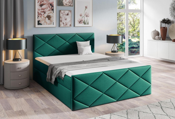 Bett Bettkasten Boxspringbett 180x200 Schlafzimmer Design Doppel Modern