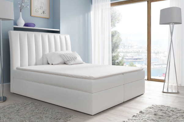 Ehebett Bettgestell Bett Polsterbett Betten Polyester Boxspringbett Doppelbett
