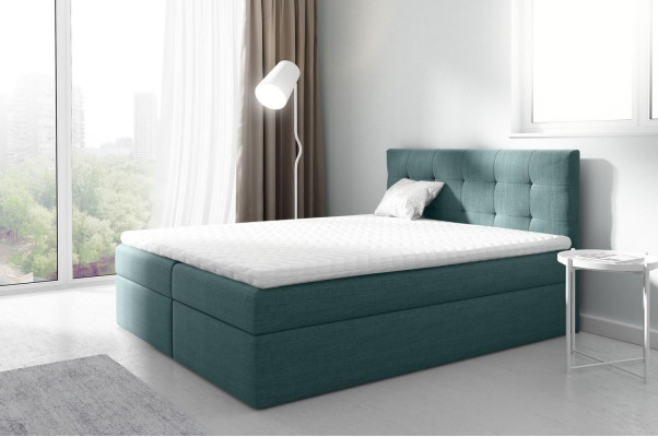 Ehebett Betten Polsterbett Boxspringbett Doppelbett Bett mit Bettkasten Schwarz