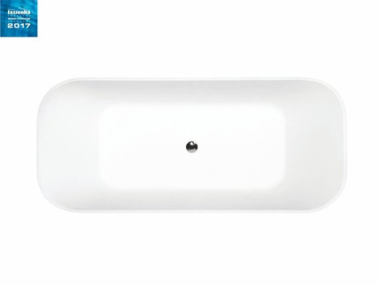 Hochwertige Design Badewanne Exclusive freistehende Acrylwanne Wanne 160x70