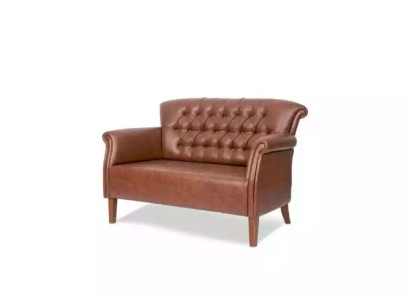 Chesterfield Zweisitzer Arbeitszimmer Sitzer Polstermöbel Luxus Design