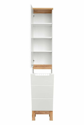 Hochschrank Badezimmer Regal Badschrank Badmöbel Regale Bad