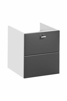 Badmöbel Set 40cm Waschbecken mit Unterschrank Waschtisch Schublade Hängeschrank