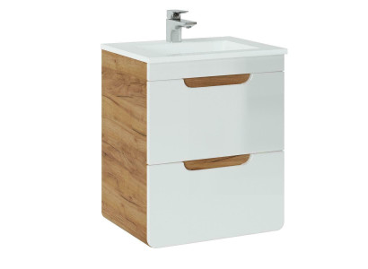 Waschbecken 40cm Waschbeckenunterschrank Badezimmerschrank