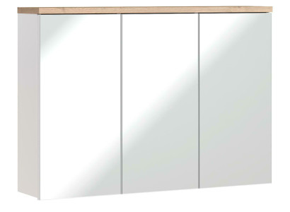 Spiegelschrank Wandschrank Badezimmerschrank mit Spiegel 100 cm