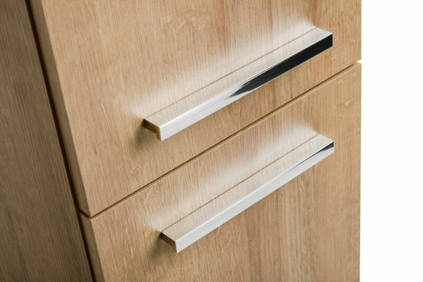 Badezimmerschrank Hochschrank hängend 160 cm Badmöbel Schrank