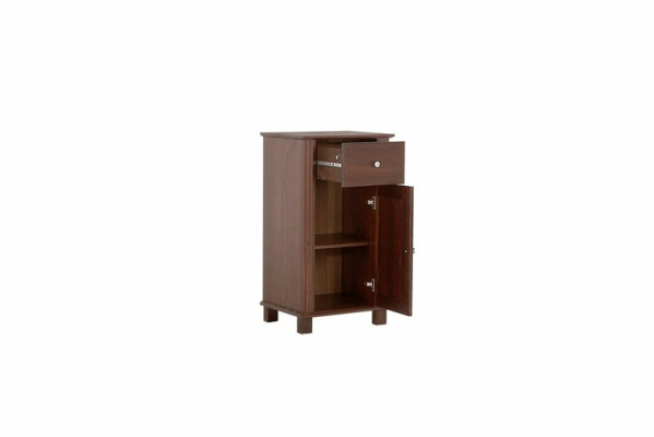 Badmöbel Regal Schrank Badezimmer Möbel Braune Schränke 46x36x83cm Holz Regale