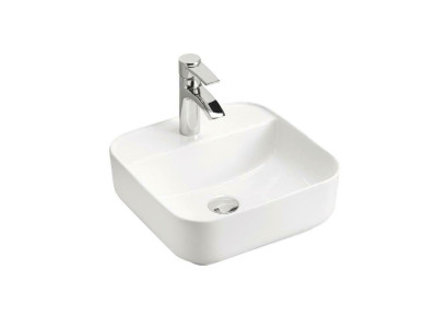 Keramik Waschtisch Waschbecken Aufsatzwaschtisch Weiß Waschbecken