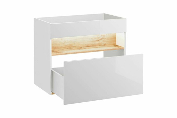 Design Badezimmer Möbel Bad 3 tlg. Set Garnitur Schrank Waschbecken