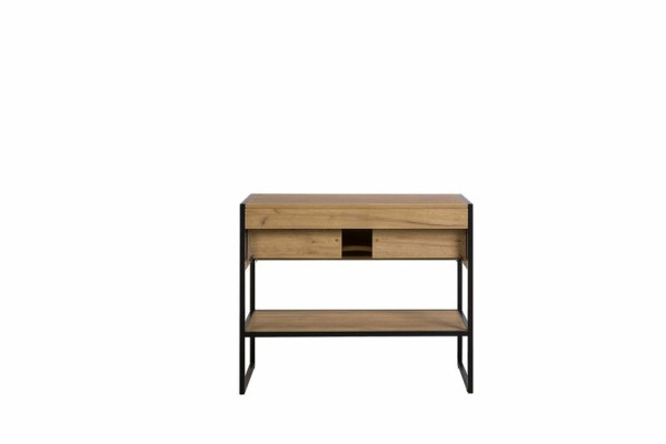 Badmöbel Set 90cm Waschbecken Loft Unterschrank Waschtisch Schublade