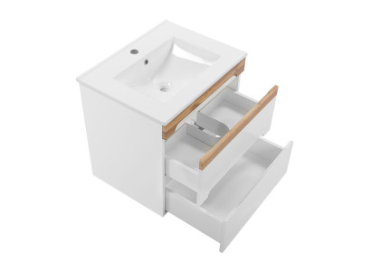 Waschbecken Waschtisch Unterschrank Keramik Becken Badezimmer