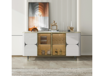 Kommode Holz Schränke Anrichte Weiß Möbel Sideboard Schrank Modern Neu