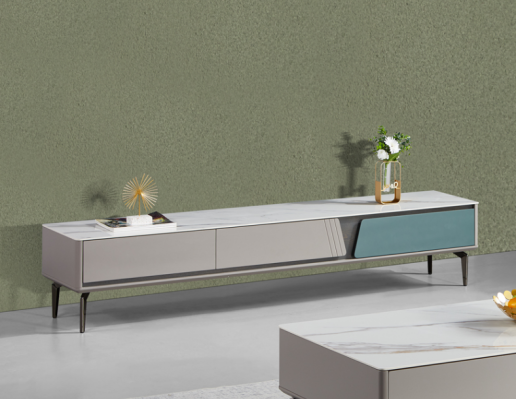 Grau Wohnzimmerschrank Sideboard rtv TV Schrank Lowboard TV Möbel Neu