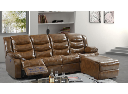 Design Sofa 4 Sitzer Wohnzimmer Möbel Luxus Sofa Pouffe Luxus Möbel