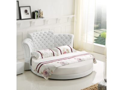 Rund Bett Luxus Chesterfield Betten Schlaf Zimmer Doppelbett 200x200 cm