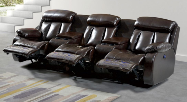 Aufwendig Wohnzimmer Sofa 3 Sitzer Wohnzimmer Möbel Deluxe Sofa Braun
