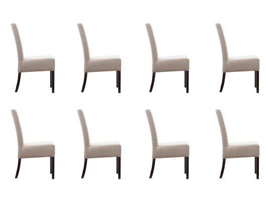 8x Stuhl Set Polster Sitz Stühle Garnitur Wartezimmer Kanzlei Praxis Lounge Club