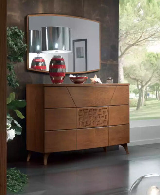 Schlafzimmer Set Kommode Spiegel Luxus Komplettes Modern Kommoden 2tlg