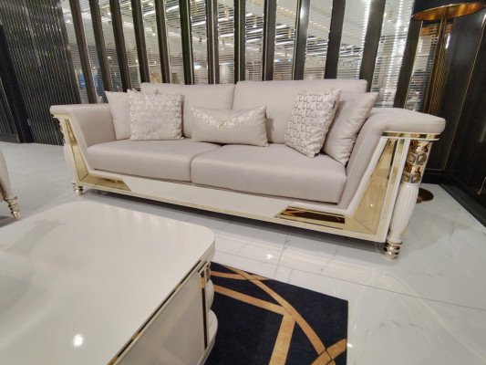 Garnitur Sofagarnitur 3+1 Sitzer Couchtisch Sofa Sofas Sessel Couch 3tlg Neu