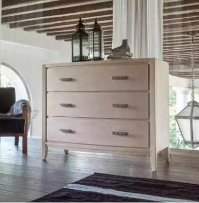 Kommode Wohnzimmer Design beige Stil Modernes Kommoden Stilvoll Neu
