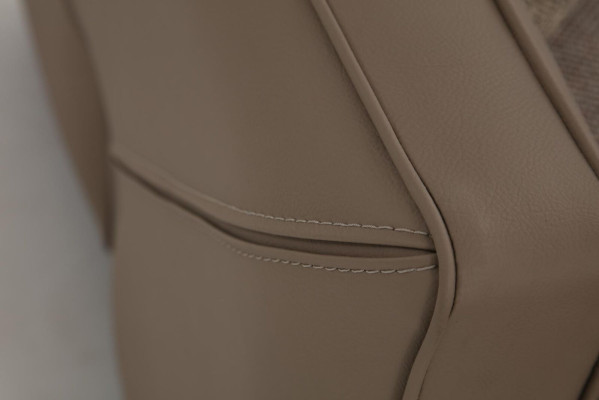 Sofa 3 Sitzer Dreisitzer Modern Stoff Beige Sofas Design Wohnzimmer