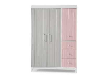Stilvoll Kleiderschrank Mehrfarbig Holz Schrank Design Kinderzimmer