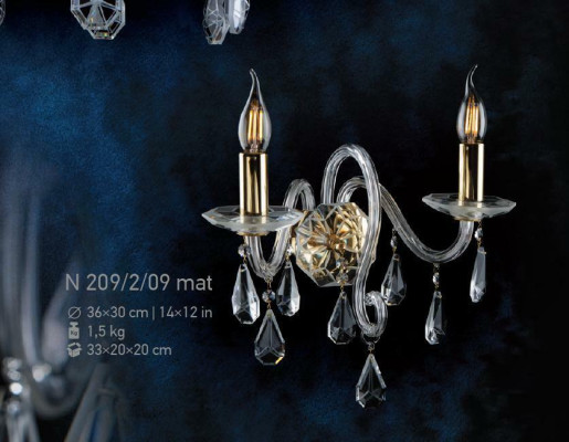 Wandleuchte Bohemia Kronleuchter Antikstil Wandleuchte Neu Lampen