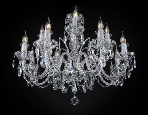 Kronleuchter Kristall Leuchte Lampe Bohemia Deckenleuchte Hängelampe