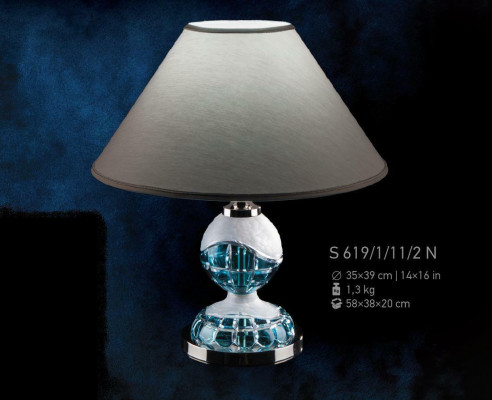 Tischleuchte Antik Stil Kronleuchte Lampe Leuchte Lampen Kristall Tisch Leuchten