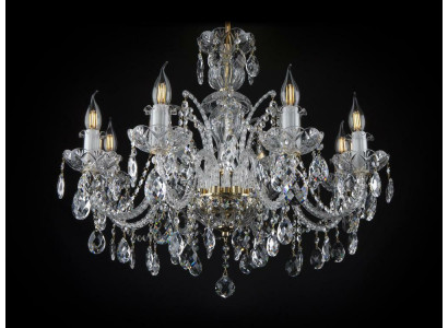 Lampe Hängeleuchte Kronleuchter Lampe Decke Lichter Bohemia Kristall