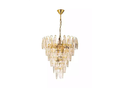 Kronleuchter Leuchte Lampe Hängelampe Wohnzimmer neu Modern gold
