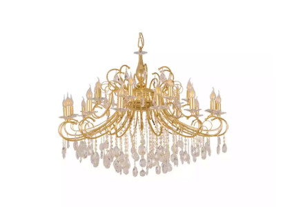 Hängeleuchte Kronleuchter Lampe Kristalllampe Deckenleuchte Lampen 115x125