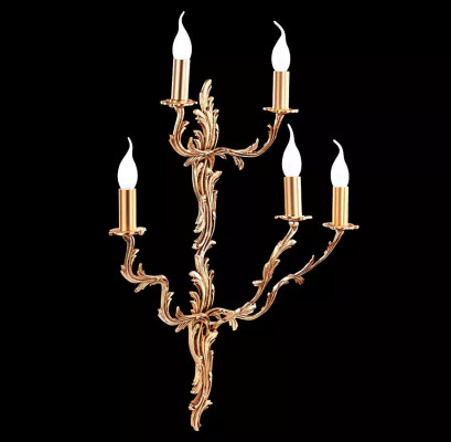 Wandlampe Wand Leuchten Lampen Wohnzimmer Schlafzimmer Luxus gold