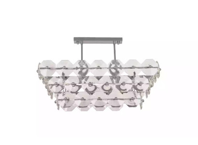 Kronleuchter Deckenlampe Lampe Beleuchtung Wohnzimmer Silberne Lampen