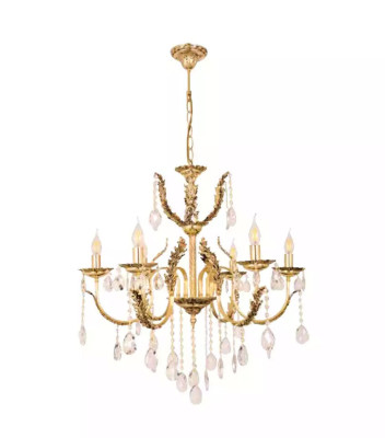 Lampe Hängeleuchte Kronleuchter Kristalllampe Deckenleuchte Lampen 73x130