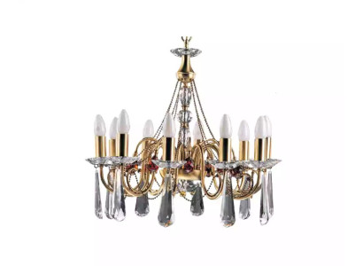 Kristall Luxus Lüster Deckenlampe Kronleuchter Hängelampe Art Edles Design