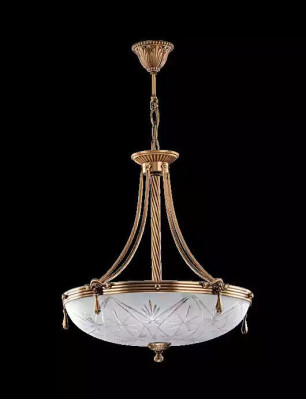 Lampe Deckenlampe Lüster Deckenleuchter Kronleuchter Glas Grau Gold