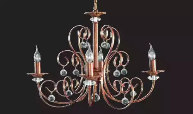 Kronleuchter Wohnzimmer Luxus Luster Deckenleuchte Lampen Leuchten 69x70