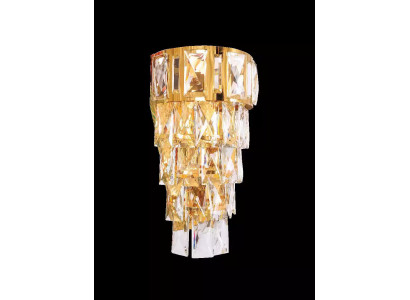 Wandleuchte Wandlampe Wandleuchten Lüster Wand Lampen Kristall Gold