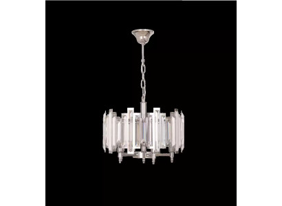 Kronleuchter Lampe Hängeleuchte Lampen Leuchten Beleuchtung Luster Silber