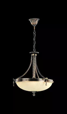 Lampen Lüster Deckenlampe Deckenleuchter Kronleuchter Glas Beige Gold